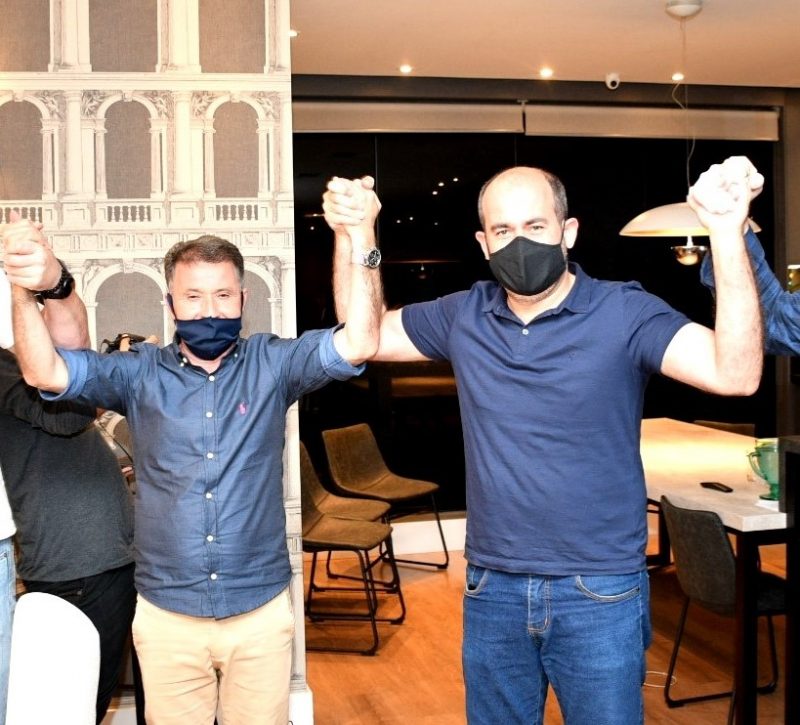 Darci de Matos e Rodrigo Fachini foram os mais votados em Joinville – Foto: Divulga&ccedil;&atilde;o/ND