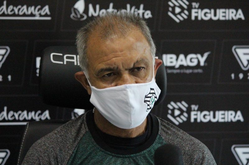 T&eacute;cnico Jorginho testou positivo para Covid-19 e n&atilde;o comandar&aacute; o time diante do Oeste neste s&aacute;bado – Foto: Patrick Floriani/FFC