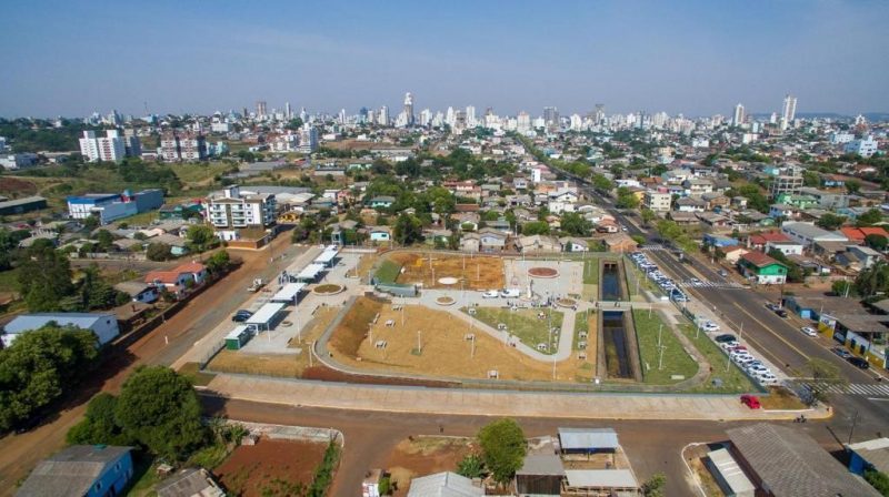 Pra&ccedil;a localizada no bairro S&atilde;o Pedro. – Foto: Luciano da Luz/Arquivo/ND