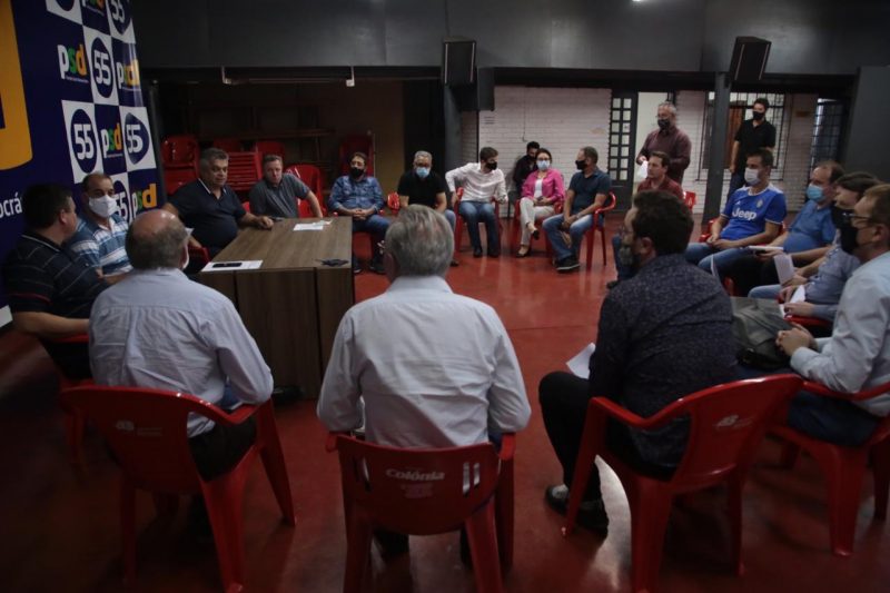 Reuni&atilde;o aconteceu na quarta-feira (18) em Chapec&oacute; – Foto: Leandro Schmidt/ND