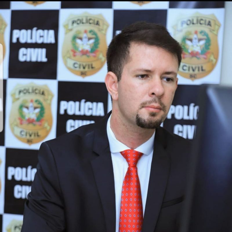 Lucas de Almeida, da 4&ordf; Delegacia Especializada no Combate &agrave; Corrup&ccedil;&atilde;o de Blumenau – Foto: Divulga&ccedil;&atilde;o ND