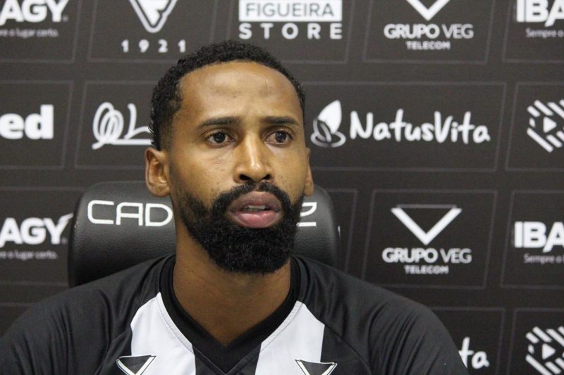 Zagueiro Guilherme Teixeira, &eacute; mais um refor&ccedil;o do Furac&atilde;o para a disputa da S&eacute;rie B – Foto: Patrick Floriani/FFC