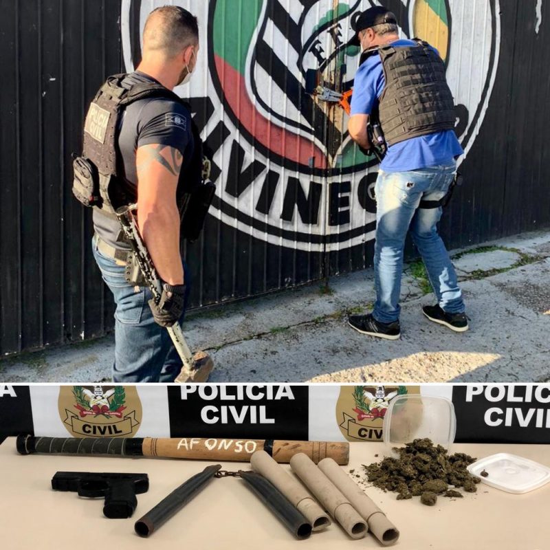 Pol&iacute;cia deflagrou opera&ccedil;&atilde;o na manh&atilde; desta sexta-feira – Foto: Pol&iacute;cia Civil/Divulga&ccedil;&atilde;o