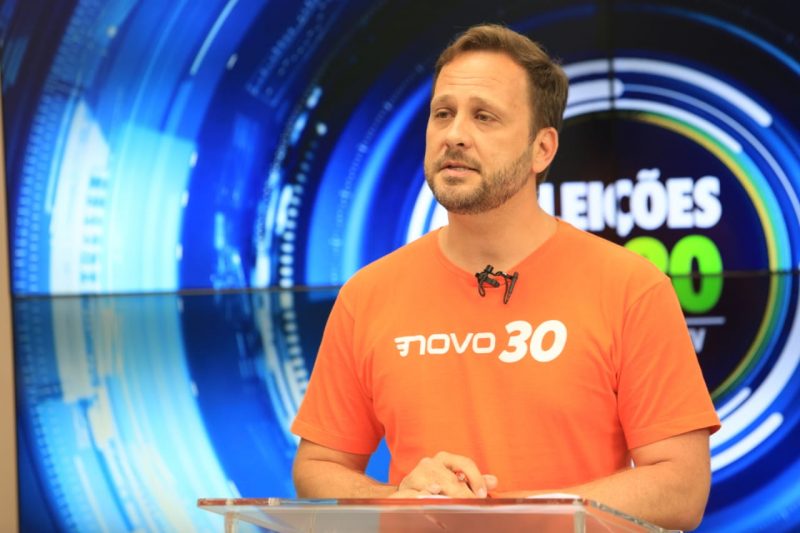 Adriano Silva &eacute; primeiro prefeito eleito pelo Novo no Brasil – Foto: Carlos Jr./ND