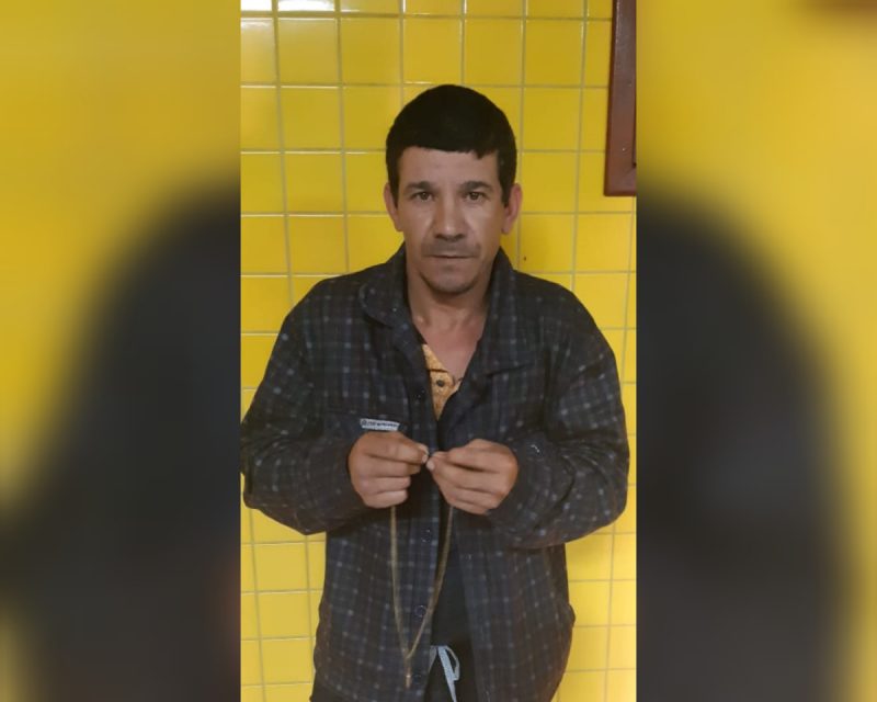 Volnei de Almeida est&aacute; foragido da Justi&ccedil;a h&aacute; tr&ecirc;s meses depois de matar adolescente em Guatambu – Foto: Pol&iacute;cia Civil