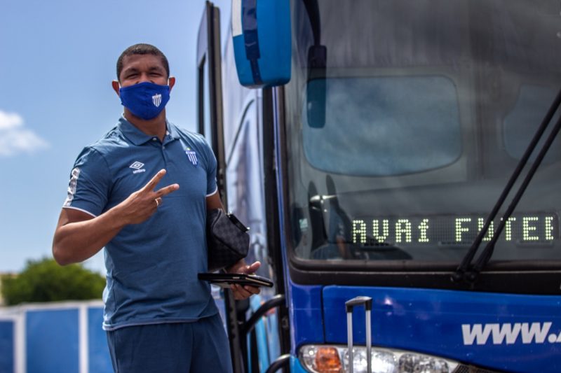 Rodrig&atilde;o, regularizado, poder&aacute; fazer sua reestreia com a camisa do Le&atilde;o – Foto: Leandro Boeira/Ava&iacute; FC