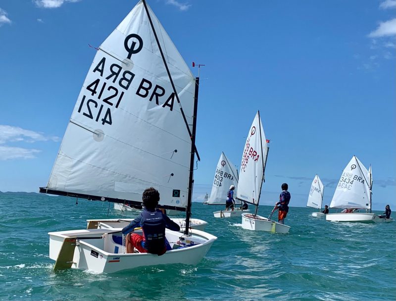 42º Campeonato Sul-americano foi realizado neste sábado, domingo e segunda-feira – dias 31, 1 e 2 – Foto: Iate Clube SC/Divulgação/ND