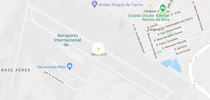 S&iacute;tio arqueol&oacute;gico Carianos III, localizado sob uma pista do Aeroporto Herc&iacute;lio Luz – Foto: Floripa Arqueol&oacute;gica/Google Maps/Divulga&ccedil;&atilde;o/ND