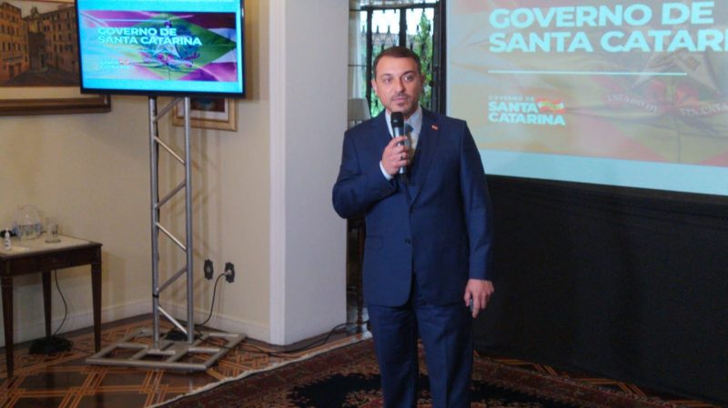 O que Mois&eacute;s promete para o retorno ao governo de SC – Foto: Paulo Rolemberg/ND