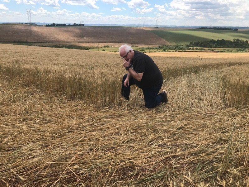 O uf&oacute;logo Gevaerd esteve no local, – Foto: Jean Bertosso/Revista UFO/Divulga&ccedil;&atilde;o