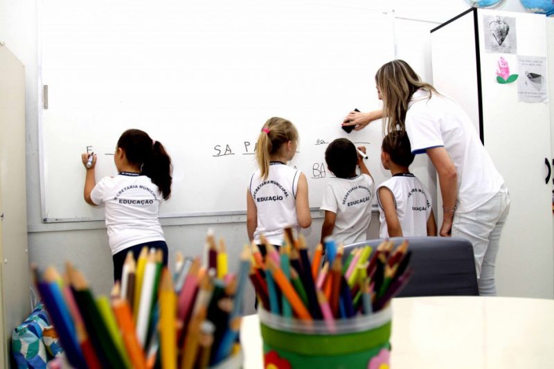 Pesquisa da Secretaria de Educação de Blumenau aponta que famílias pretendem retomar as aulas presenciais em 2021 – Foto: PMB/Divulgação/ND