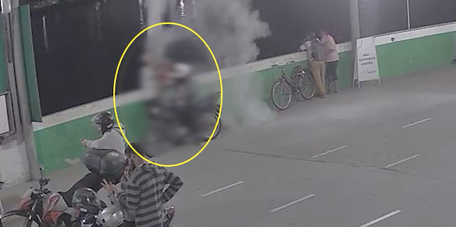 Funcion&aacute;rios do ferry boat s&atilde;o agredidos. Um deles teve o f&ecirc;mur quebrado. – Foto: Reprodu&ccedil;&atilde;o