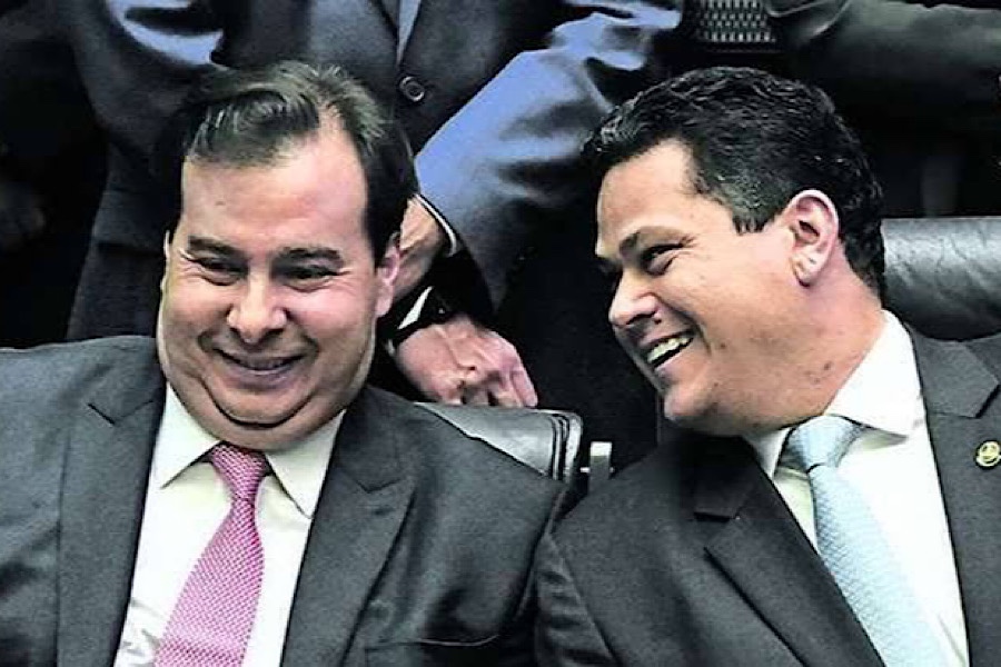 Investigações acima do golpe de Rodrigo Maia e Davi Alcolumbre – Foto: Divulgação/Paulo Alceu/ND