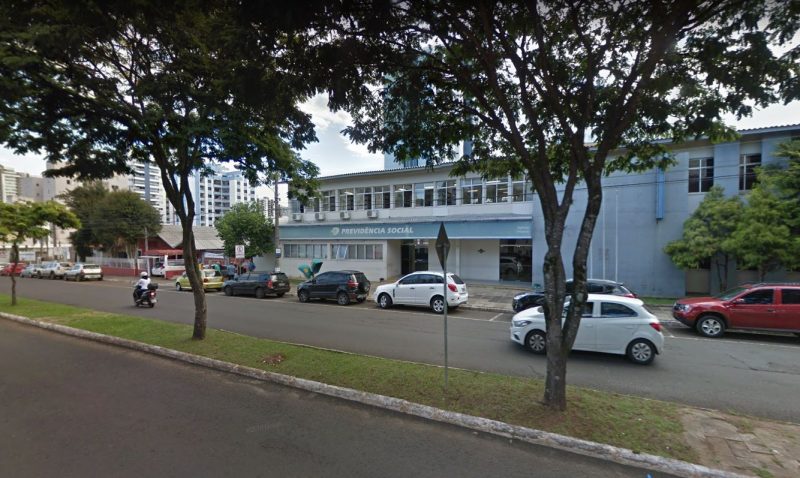 Ag&ecirc;ncia do INSS em Chapec&oacute; est&aacute; fechada nesta segunda – Foto: Google Street View