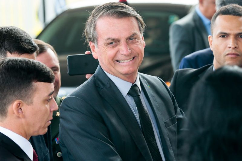 O Presidente Jair Bolsonaro não deve falar à Imprensa em Chapecó – Foto: Antonio Cruz/ Agência Brasil/ND