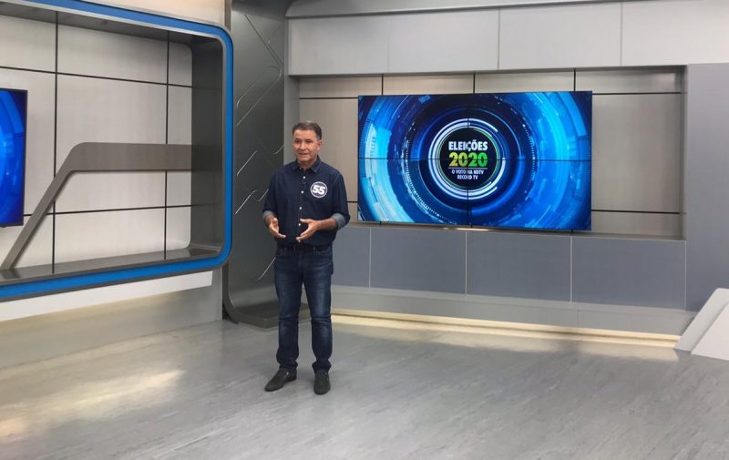 Darci esteve nesta segunda-feira, dia 16, na NDTV Record Joinville – Foto: Luana Amorim/ND