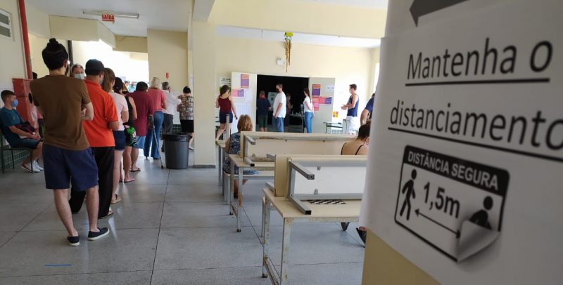 Mais de 428 mil eleitores devem ir &agrave;s urnas em Joinville – Foto: Juliane Guerreiro/Arquivo/ND