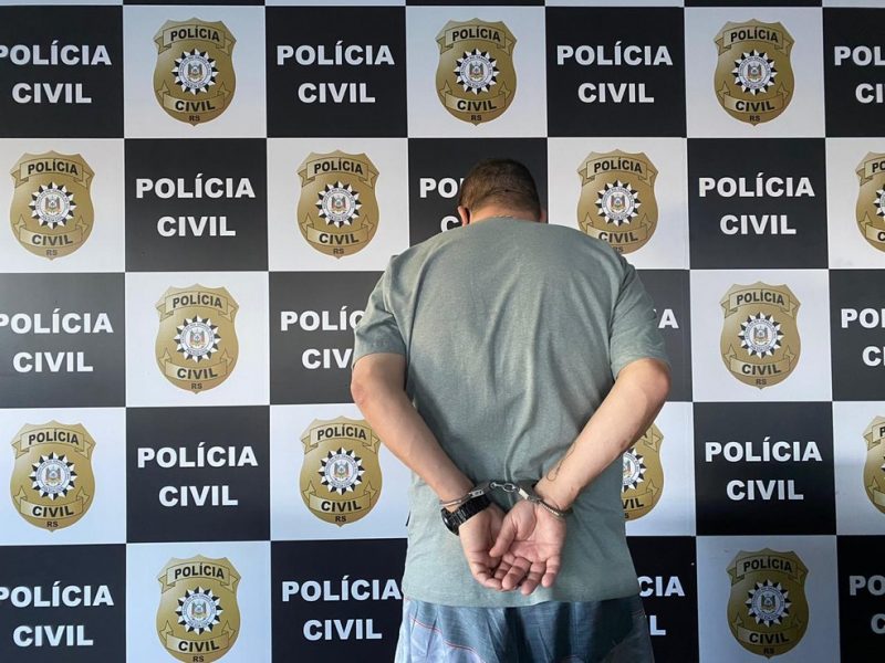 Com 11 mandatos, um dos homens mais procurados do Rio Grande do Sul &eacute; preso em Bombinhas – Foto: Divulga&ccedil;&atilde;o/Pol&iacute;cia Civil