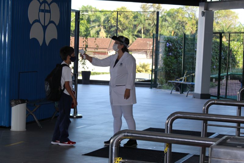 Colégio Bonja também retornou as aulas 