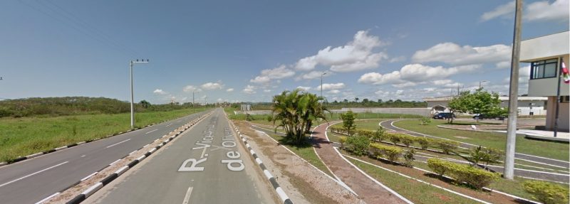 Atropelamento aconteceu na avenida Vice-prefeito Jos&eacute; do Patroc&iacute;nio de Oliveira – Foto ilustrativa: Google Earth/Reprodu&ccedil;&atilde;o