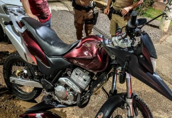 Grave acidente deixou motociclista inconsciente ap&oacute;s ser arremessado – Foto: Cristian L&ouml;sch/Portal Peperi