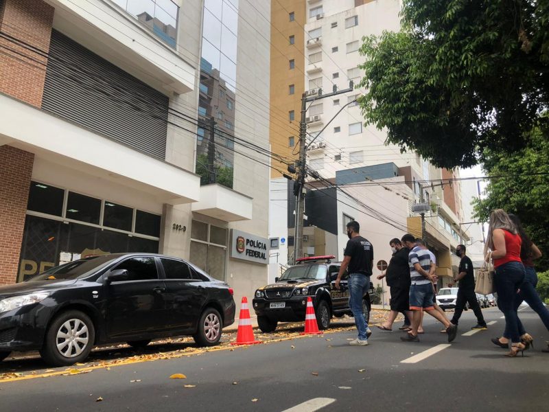 Atendimento na Delegacia de Pol&iacute;cia Federal de Chapec&oacute; segue suspenso at&eacute; sexta-feira (28) – Foto: Willian Ricardo/ND