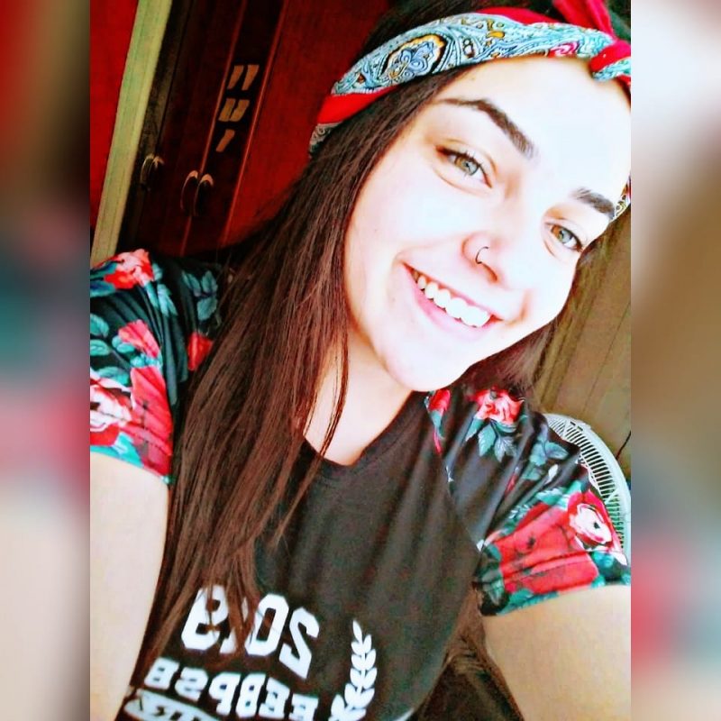 Alexia, de 19 anos, morreu em Presidente Get&uacute;lio – Foto: Reprodu&ccedil;&atilde;o/Redes Sociais