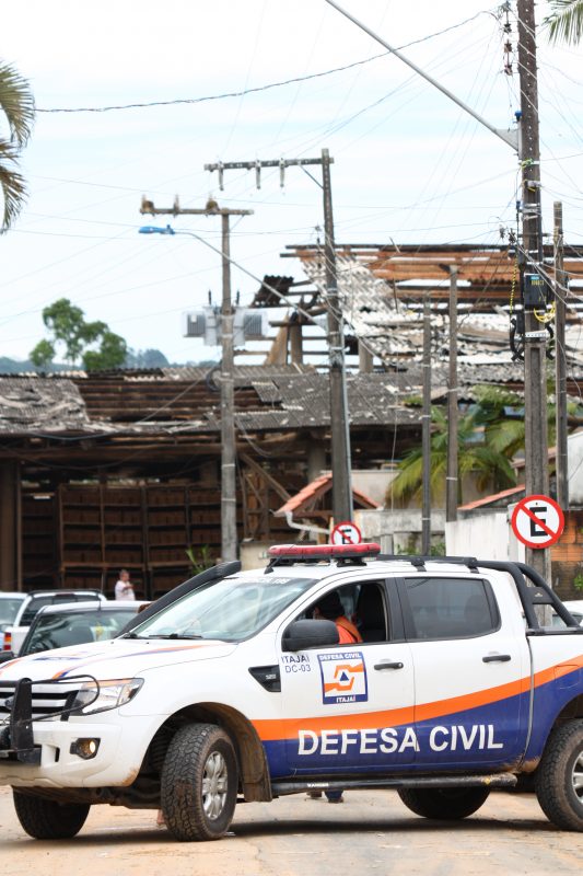 Acumulado das chuvas dos últimos dias ainda apresentam riscos de deslizamentos &#8211; Foto: Defesa Civil/Divulgação