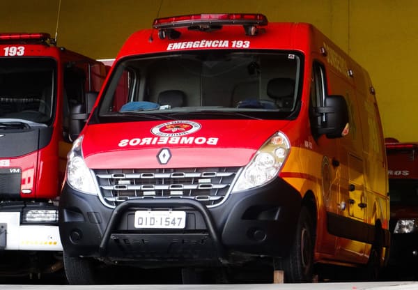Viatura do Corpo de Bombeiros
