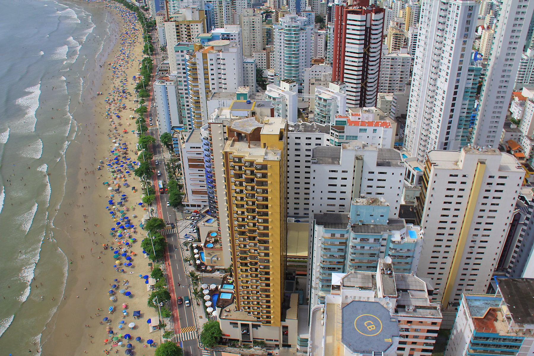 Praia Central – Foto: Celso Peixoto | Prefeitura Municipal de Balneário Camboriú/Divulgação