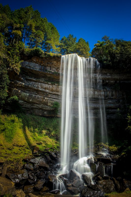 Cachoeira Paulista, em Doutor Pedrinho – Foto: Kaio Henrique Lorenz