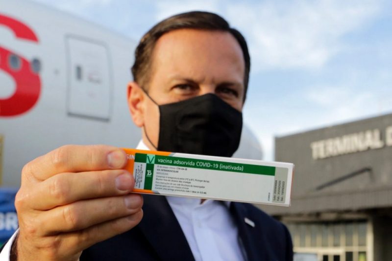 “Doria quer se vender como o gestor da ciência preocupado unicamente com as vidas” – Foto: Fábio Vieira/Metrópoles