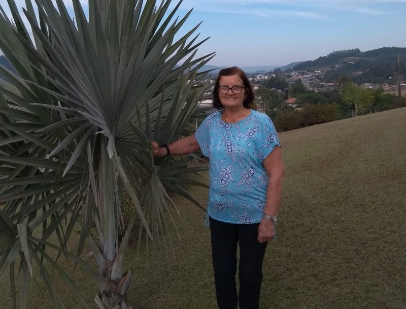 Eduvina Vicentin, de 79 anos, morreu em Rio do Sul – Foto: Reprodu&ccedil;&atilde;o/Redes Sociais