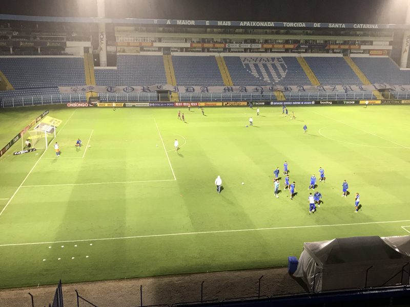 Ava&iacute; x Cruzeiro, pela S&eacute;rie B 2020. Jogo na Ressacada. – Foto: Leandro Boeira/Ava&iacute; FC/divulga&ccedil;&atilde;o