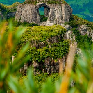 Pedra Furada, em Urubici, 10&ordf; cidade eleita como melhor destino de turismo no Brasil – Foto: Marcus Zilli