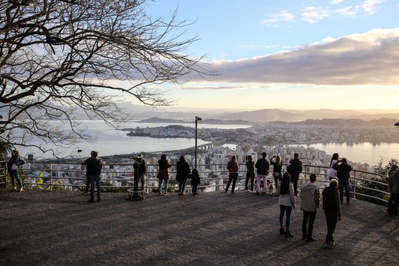 Florianópolis é linda de vários ângulos, incluindo de cima