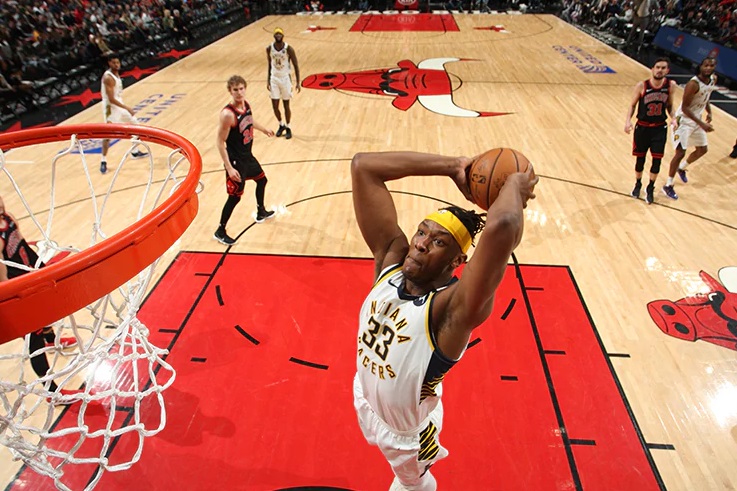 Indiana manteve uma boa base e n&atilde;o deve ter dificuldades para chegar aos playoffs novamente – Foto: NBA/Divulga&ccedil;&atilde;o