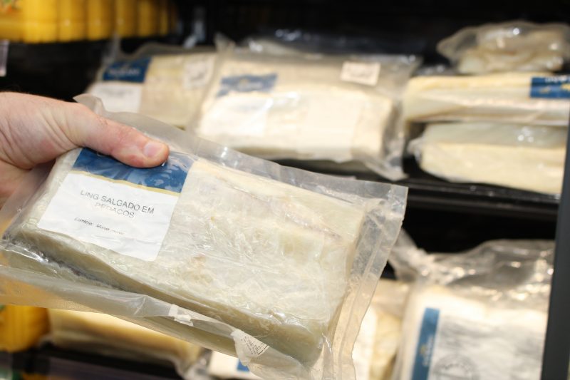 Bacalhau teve aumento de mais de 300% no pre&ccedil;o. – Foto: Marcos Porto/SECOM/Divulga&ccedil;&atilde;o/ND