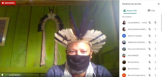 Sua pesquisa foca no povo Kaingang da Terra Ind&iacute;gena Xapec&oacute; – Foto: Unochapec&oacute;/ND