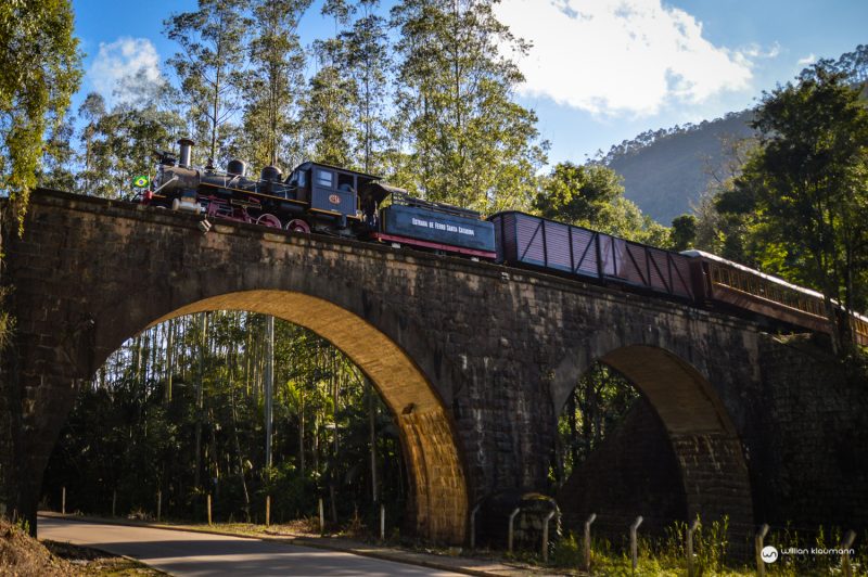 Governo de Santa Catarina procurou &oacute;rg&atilde;o federal para negociar cess&atilde;o de trecho da Estrada de Ferro Santa Catarina ao Estado – Foto: Willian Klaumann | Prefeitura Municipal de Api&uacute;na/Divulga&ccedil;&atilde;o/ND