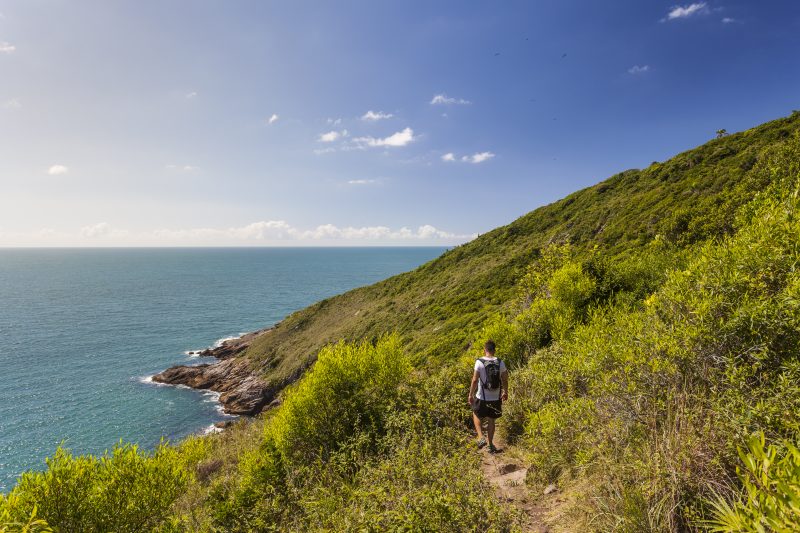 Trilha da Lagoinha do Leste, em Florianópolis – Foto: Marcos Campos