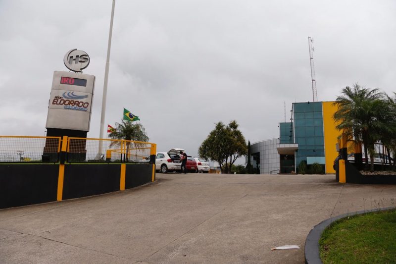 Pr&eacute;dio da r&aacute;dio Eldorado, em Crici&uacute;ma – Foto: Anderson Coelho/ND