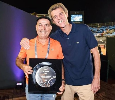 Larri Passos foi o treinador de Guga durante sua carreira – Foto: Reprodu&ccedil;&atilde;o/Instagram/ND