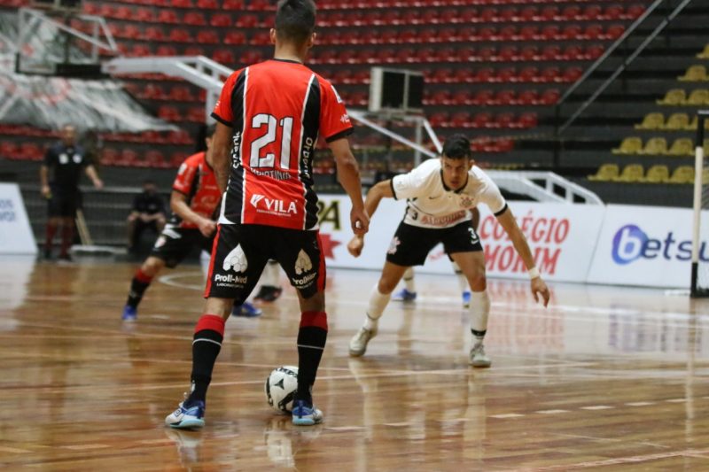 JEC/Krona precisa vencer no tempo normal para provocar a prorroga&ccedil;&atilde;o – Foto: Juliano Schmidt/JEC/Krona