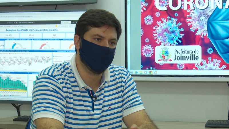 secretário de saúde de Joinville, Jean Rodrigues 