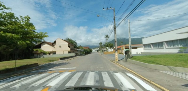 Rua Jorge Lacerda, em Rio dos Cedros