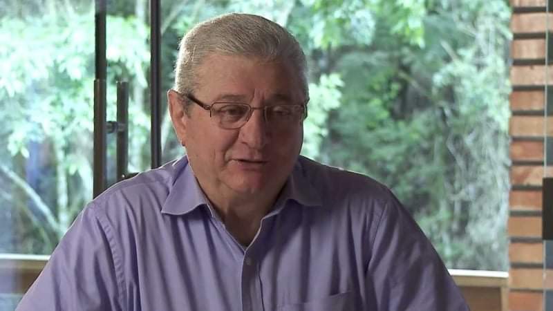 Morre Gen&eacute;sio Ayers Marchetti, &uacute;nico presidente da hist&oacute;ria do Atl&eacute;tico de Ibirama, – Foto: Reprodu&ccedil;&atilde;o/Redes Sociais/ND