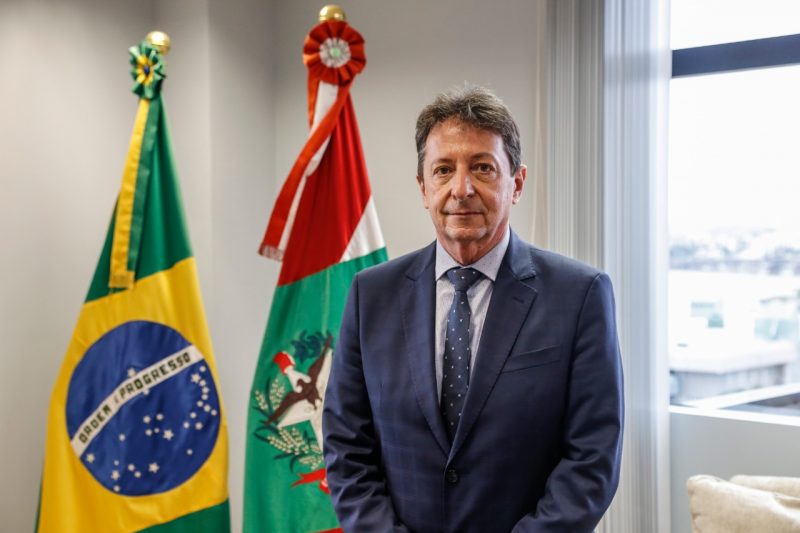 Ricardo Roesler preside o TJSC desde 30 de janeiro de 2020. Foto: Anderson Coelho/ND