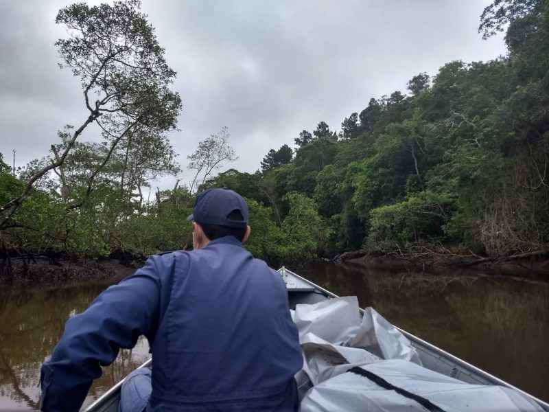 Homem de 31 anos desapareceu depois de sair para recolher caranguejos – Foto: Bombeiros Militares/Divulga&ccedil;&atilde;o