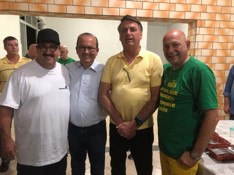 No encontro, senador aproveitou para repassar duas demandas ao presidente – Foto: Foto: Divulga&ccedil;&atilde;o/ND